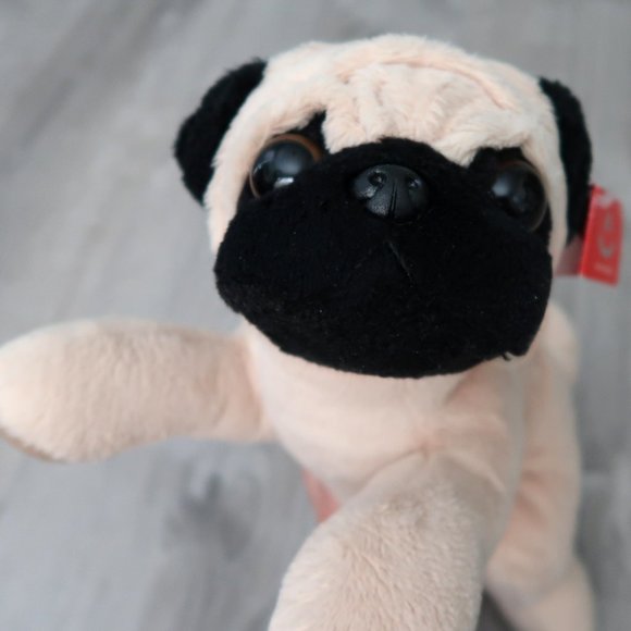 Aurora Other - ❌SOLD!❌ AURORA cute pug stuffed animal 12" NWT